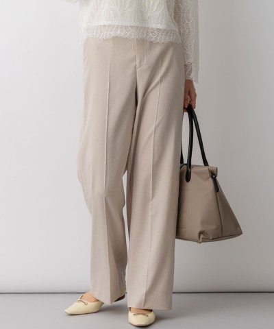 アイアスマットストレッチ ワイド パンツ