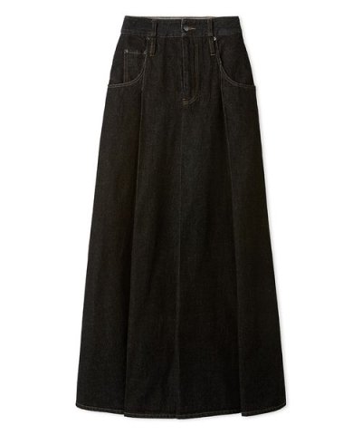 ロングデニムスカート