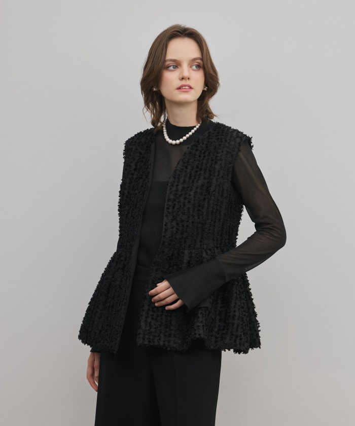 モヘアシャギーベスト(506862346)｜阪急百貨店公式通販サイト｜阪急