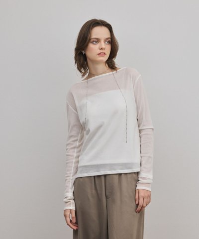 シアーレイヤードカットトップ