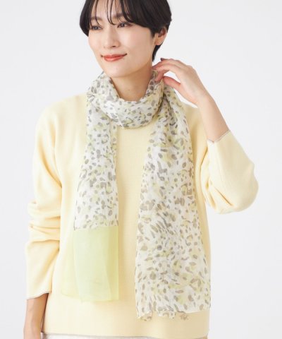 【ウォッシャブル】ニュアンスシルクストール