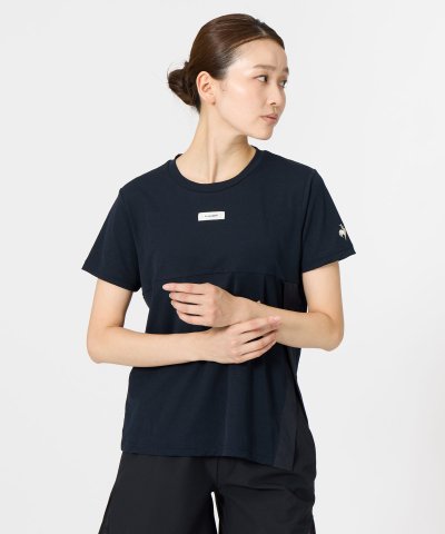 ルコックスポルティフ le coq sportif シアーニットスリット半袖Tシ