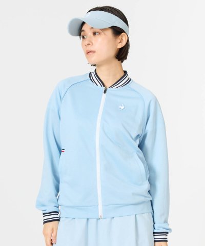 ルコックスポルティフ le coq sportif デニムライクボンバージャケッ