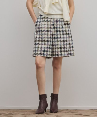 ツイードショートパンツ