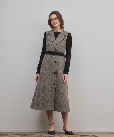 ツイーディジャンパースカート