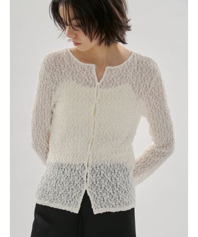 2wayストレッチレースカットソー