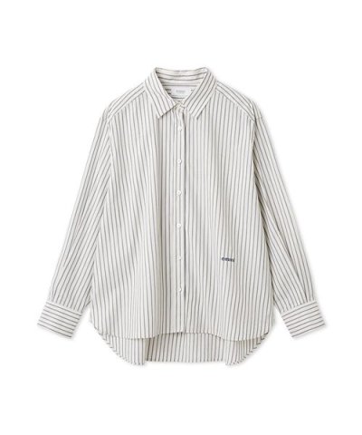 【ONLINE限定カラーあり】ストライプベーシックシャツ