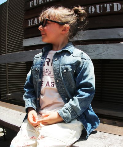 デニムダンガリー DENIM DUNGAREE 8oz Denim Wester