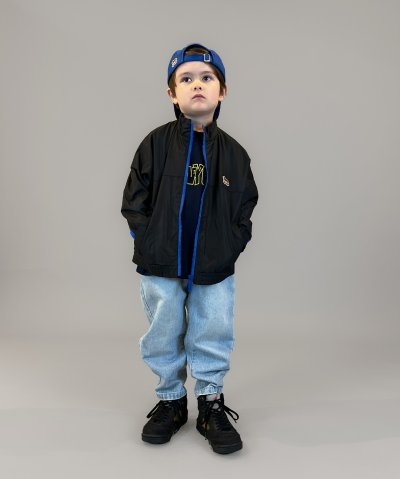 グルーヴィーカラーズ GROOVY COLORS Uneven Denim BU