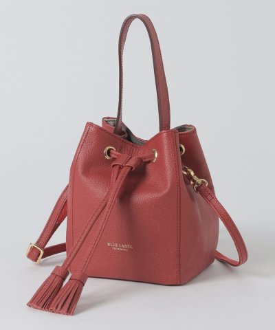 バケットレザーミニショルダー