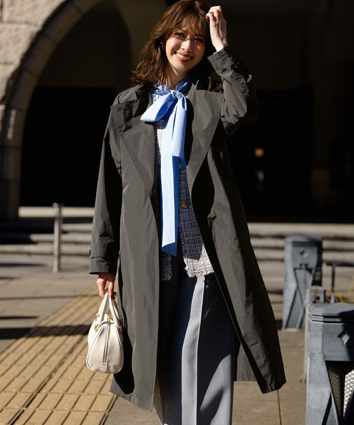 LIMONTAハイカウントメモリータフタ ライナー付き アウター(508745867