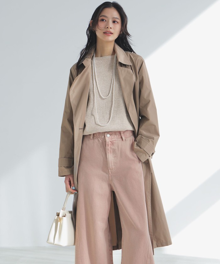 LIMONTAハイカウントメモリータフタ ライナー付き アウター(508745867