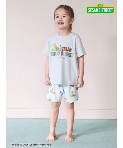 【SESAME STREET】【KIDS】総柄ショートパンツ