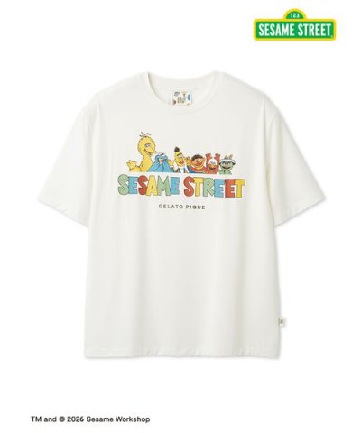 【SESAME STREET】【HOMME】ワンポイントTシャツ