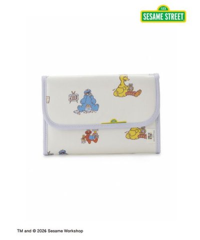 【SESAME STREET】総柄母子手帳ケースS