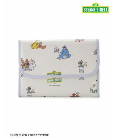 【SESAME STREET】総柄母子手帳ケースM