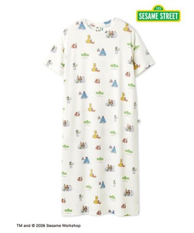 【SESAME STREET】総柄ワンピース