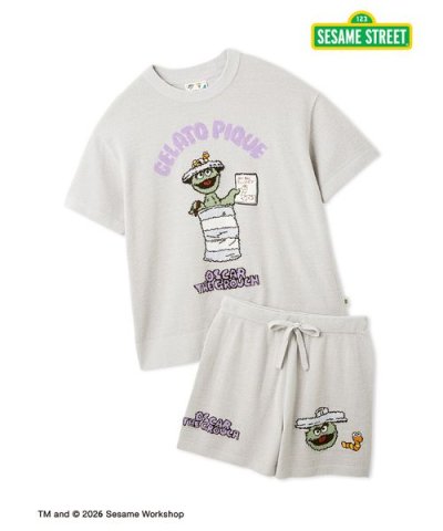 【SESAME STREET】エアリーモコジャガードプルオーバー&ショートパンツ