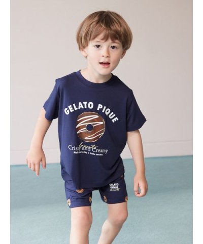 【KIDS】ドーナツワンポイントプリントTシャツ