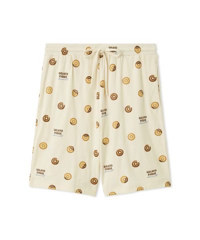 【HOMME】ドーナツ総柄ハーフパンツ