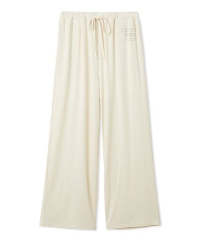 レーヨンロゴロングパンツ