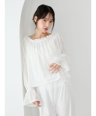 さくらレーシージャガードプルオーバー