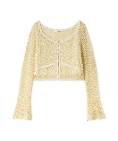 クロシェニットトップス