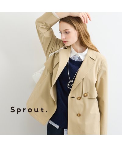 リリアンビューティ Liliane Burty 【Sprout.】トレンチジャケ