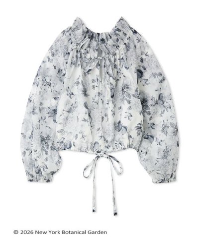 NYBG 2wayギャザーブラウス