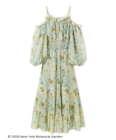 NYBG ギャザープリーツワンピース