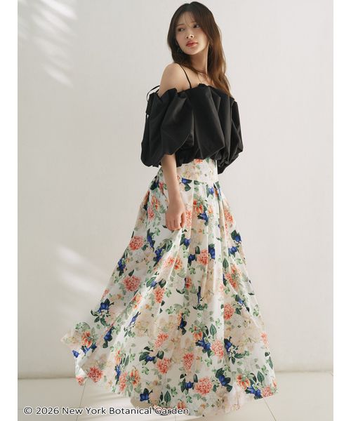 実物写真掲載 完売 SNIDEL NYBG タックフレアマキシスカート NYBG タックフレアマキシスカート(508754671)｜阪急百貨店公式通販