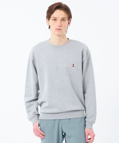 【WEB&一部店舗限定】バッキンガムベア 10オンス裏パイル ワンポイントクルー