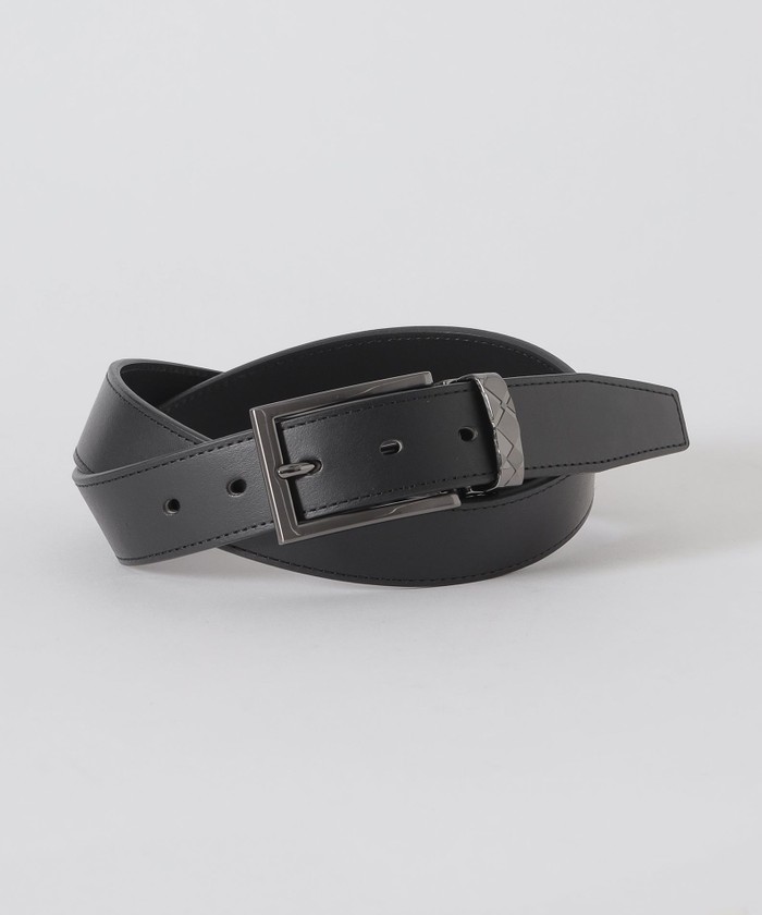 一部店舗限定】サルカンチェックバックルキップレザーベルト(508670325