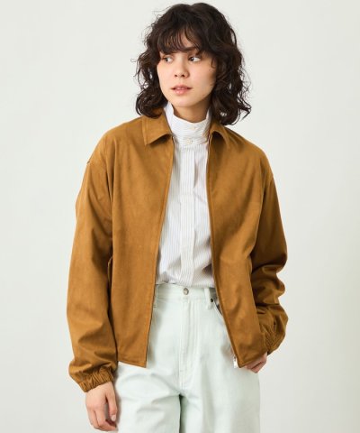 【GREY LABEL】Faux Suede ブルゾン