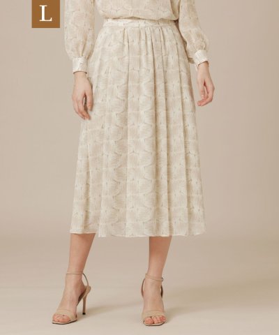 【L】ドローイングバスケットスカート