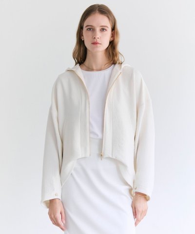 BROOM / スウェット風コンパクトライトパーカー