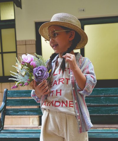 フィス FITH Striped Double Cloth Blouse