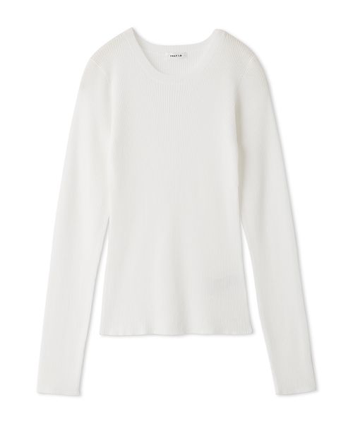 【美品】frayid 両Vニット　ホワイト ホワイト系｜ニット・セーター｜FRAY I.D(フレイ アイディー)｜阪急