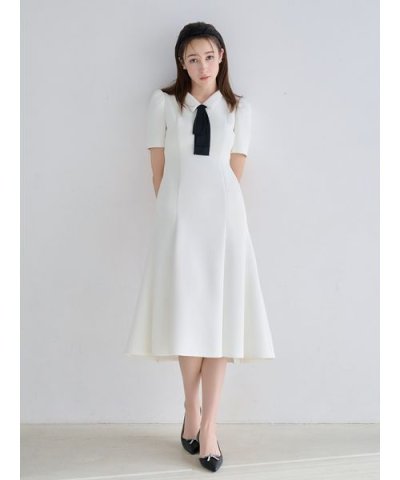 【洗える】デタッチャブルポンチマーメイドワンピース