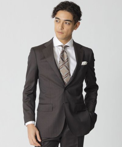 【BAKER】グレイッシュブラウンスーツ