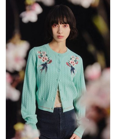 【LILY BROWN×KEITA MARUYAMA】エンブロイダリーカーディガ