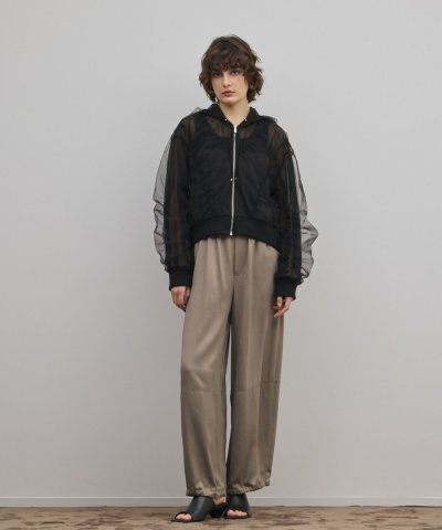 チュールパーカー