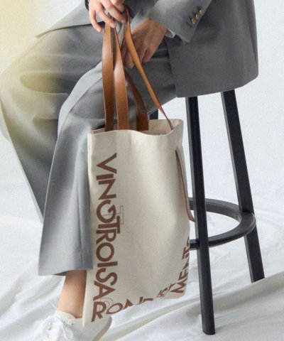 【Oggi掲載】VINGT－TROIS ロゴ トートバッグ