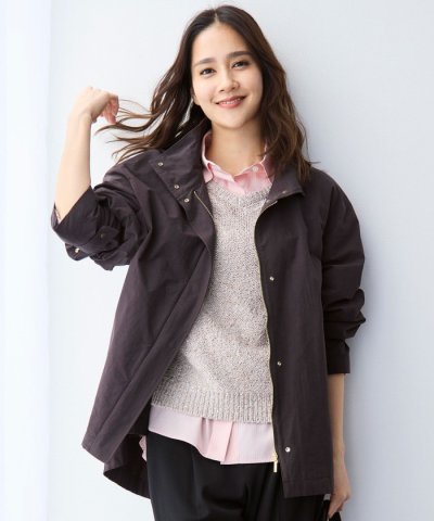 【17号サイズまで展開】コットンリネンウェザーライト コート