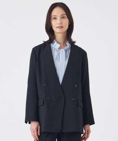 【吸水速乾・ウォッシャブル】Reflaxキャンバスジャケット