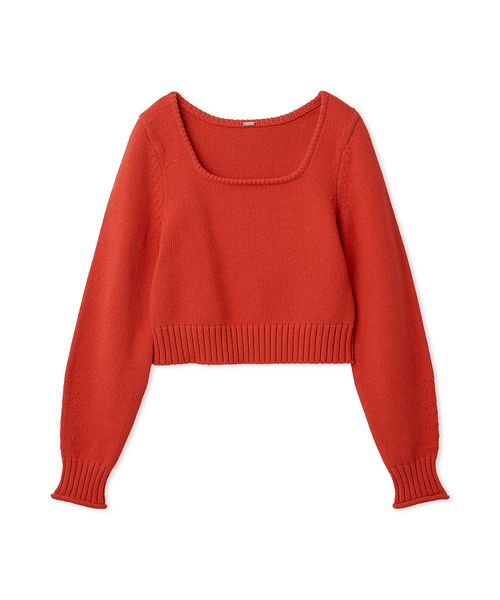 スクエアネックニット(508757762)｜阪急百貨店公式通販サイト｜阪急