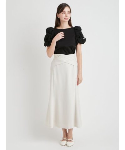 【洗える】ツイストデザインマーメイドスカート