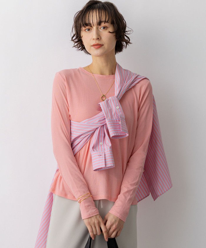 ピンク系｜カットソー・Tシャツ｜23区(ニジュウサンク)｜阪急百貨店