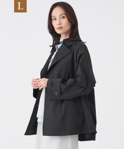 【L】【はっ水・ウォッシャブル】SOLOTEXタフタコート