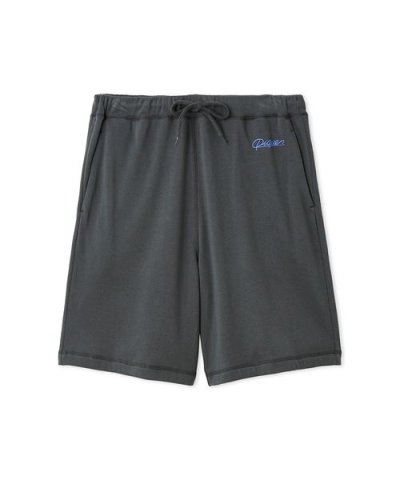 【HOMME】裏パイルワンポイントロゴハーフパンツ